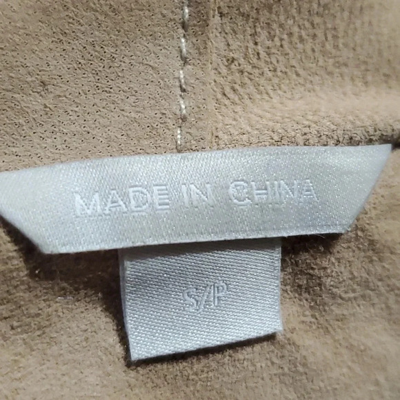 Soia & Kyo soft suede lambskin single button jacket - Picture 6 of 9